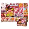 1000 Piece Jigsaw Puzzle - Cupcakes and Macaroons, Popular Korean Puzzle