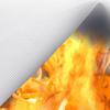 Emergency Fireproof Blanket with Handle Flame-Retardant Protection Lightweight Widely Used Glass Fiber Blanket