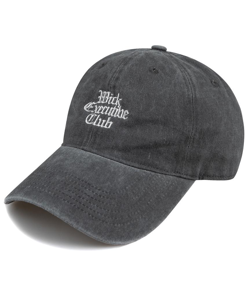 Wig Executive Classic Stone Washed Ball Cap - Grey