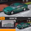 1/64 BMW 850 CSi Legierung Auto Druckguss & Spielzeug Fahrzeuge Auto Modell Miniatur Maßstab Modell Auto für Kinder