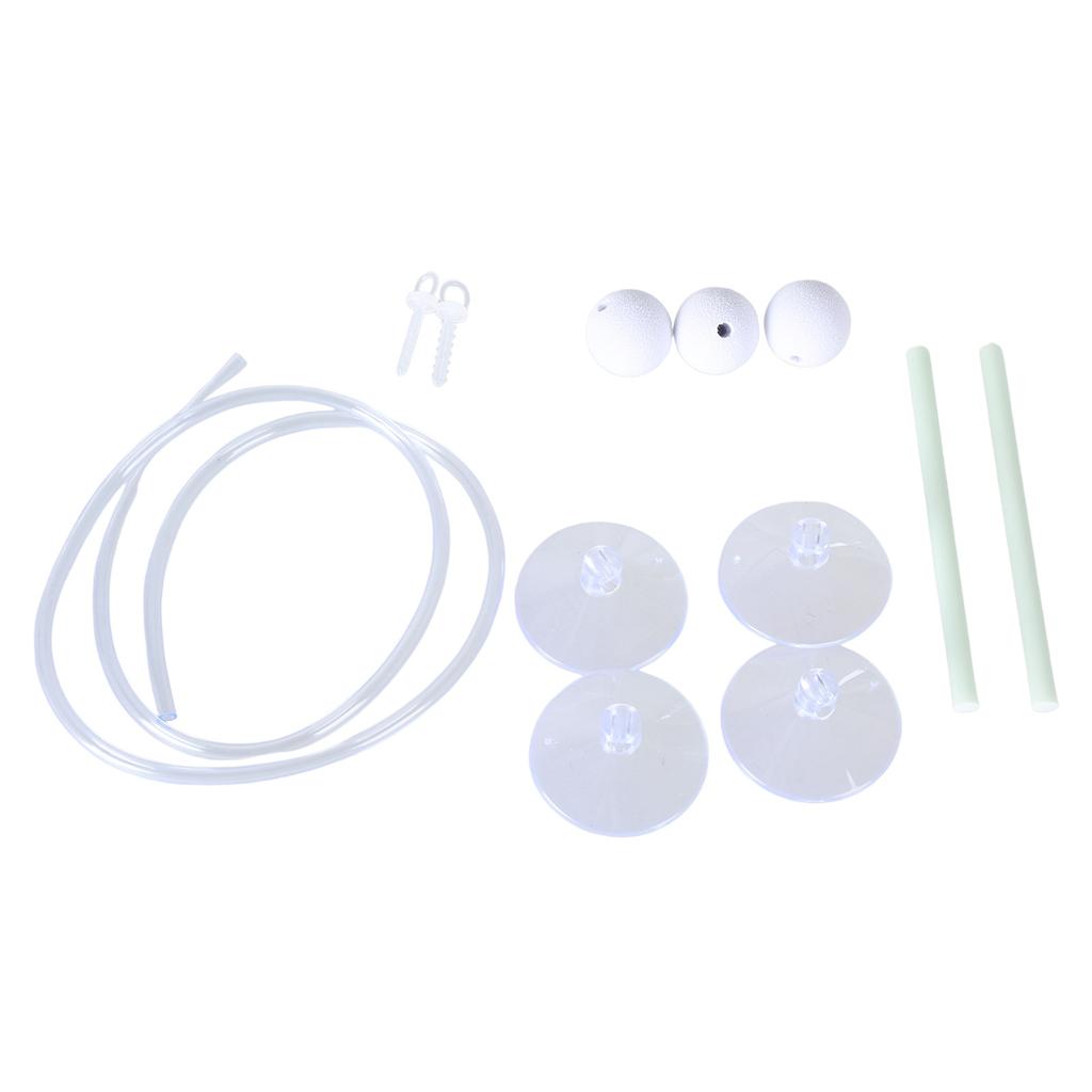 Aquarium Floating Plant Corral Floating Plant Fence Fish Feeding Rings for Fishtanks Househould Fishtank Supplies