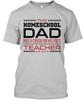 Homeschool Dad Has A Crush This Home School On His T-Shirt Made In USA S To 5XL