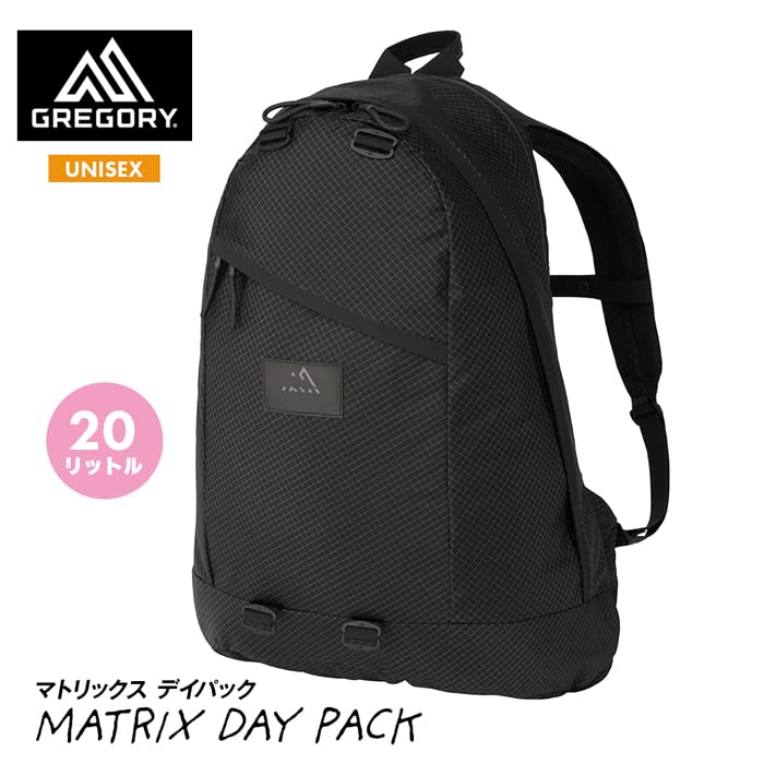 Gregory Matrix Tagesrucksack (Schwarz, Einheitsgröße) - Unisex Rucksack für Männer und Frauen, Ideal für Outdoor-Aktivitäten, Reisen und Freizeit