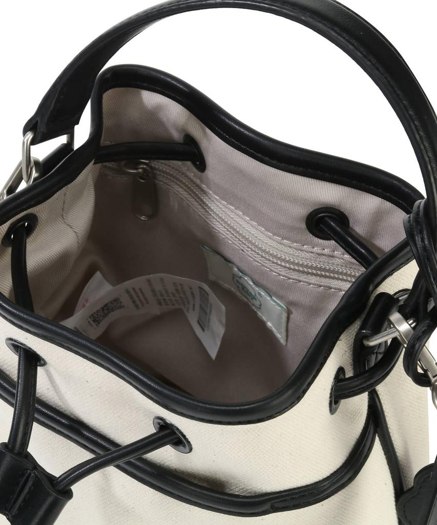 Covernat Woman Clover Heart Emma Bucket Bag Black
