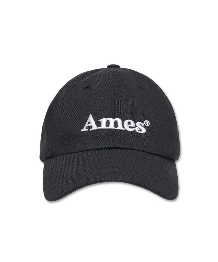 AMES-WORLDWIDE Basic Logo Ball Cap Black