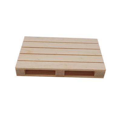 1PC Mini Insulation Pad Cup Coaster Wooden Pallet Pot Mat For Hot And