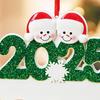 Personalized Christmas Ornaments 2025 Custom Family of 2/3/4/5/6 Snowman Ornaments for Xmas Tree Decor