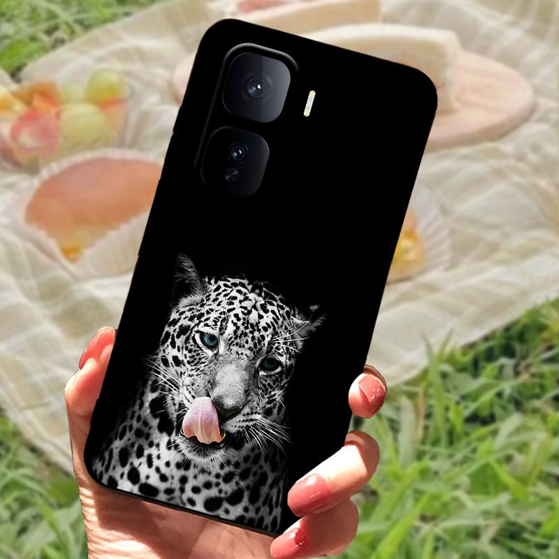 For VIVO IQOO Neo 10 Case Black Soft Silicone Protection Back Cover For VIVO IQOO Neo 10 Pro Phone Cases Shockproof Phone Fundas