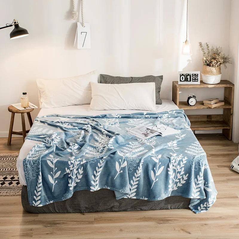 Stars Starry Sky Blanket Bedspread Warm Soft Flannel Print Throw Blankets Suitable for Sofa/Bed/Car Portable Blanket All Season