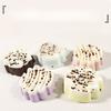 Soft Cream Tart Cake Squishy Slow Rebound Food Fidget Toy for Stress Relief
