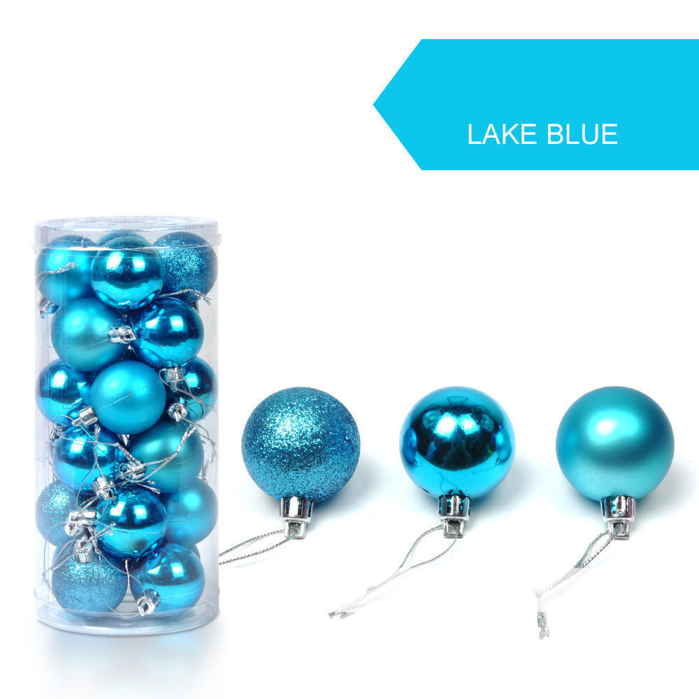 30mm Christmas Xmas Tree Ball Bauble Hanging Home Party Ornament Decor