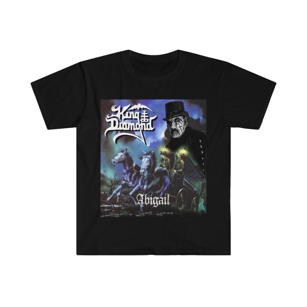 Unisex Soft Cotton T-Shirt. King Diamond Abigail. Mercyful Fate.
