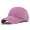 New Solid Children Summer Cap Women Ponytail Baseball Cap Hats Men Baseball Cap Cotton Outdoor Simple Vintage Visor Casual Cap
