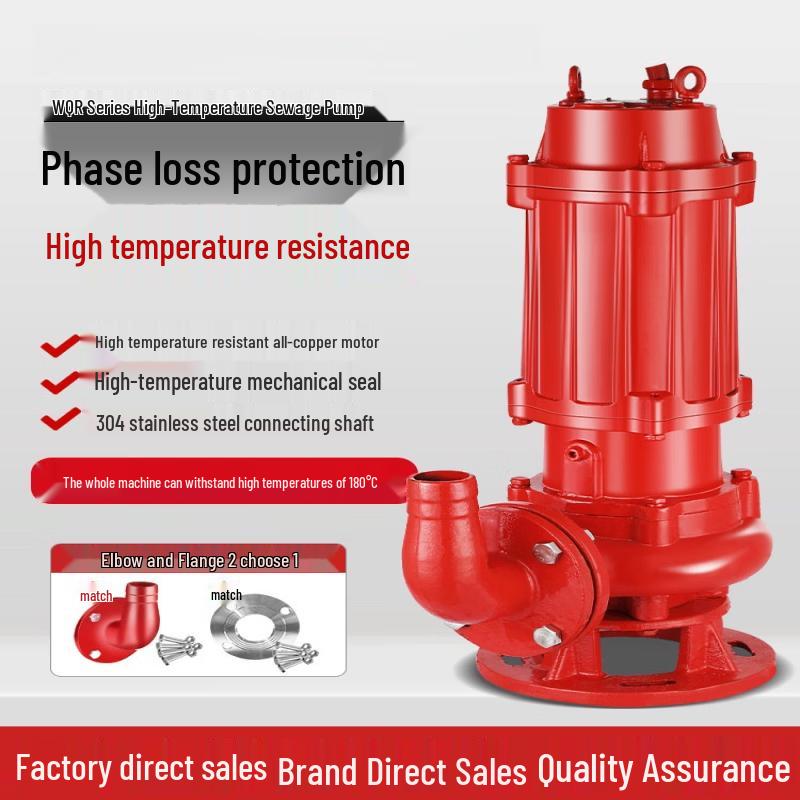 Jundingying High-Temperature Hot Water Sewage Pump