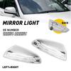 Right Left Side Mirror Turn Light Signal Amber For Benz Mercedes W204 C250 C300