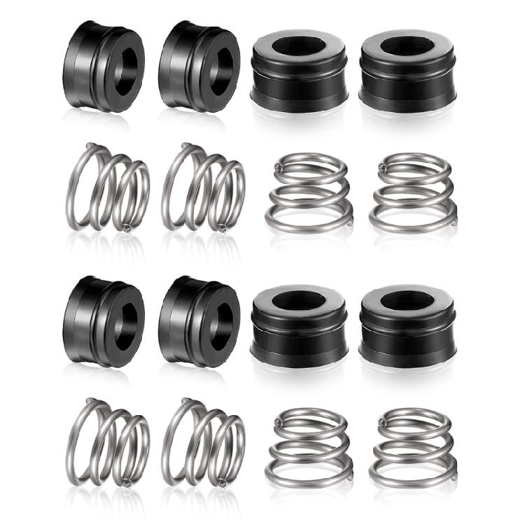 8Pcs RP4993 Faucet Repair Seat Spring Faucet Stem Assembly Repair Kits Water Saving Repair Parts Easy To Install