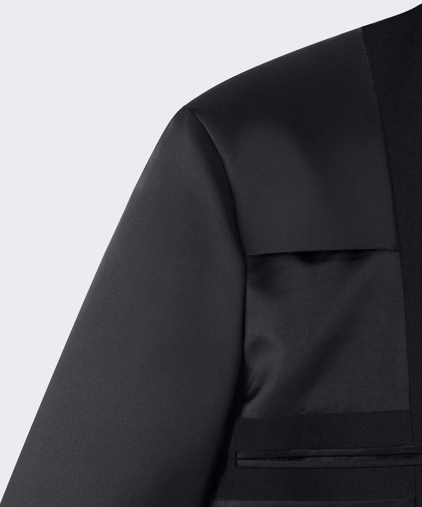 Musinsa Standard Wool Blend Relaxed Basic Blazer [Black]
