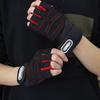 Men Gym Gloves Weightlifting Bodybuilding Training Fitness Fingerless Gloves Half Finger Biking Gloves Non-Slip Wrist Support