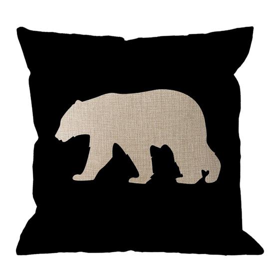 Cute Animal Cushion Cover Throw Pillow Cover with Invisible Zipper Machine Washable Square Pillow Cover for Couch Sofa Home Farmhouse Decor