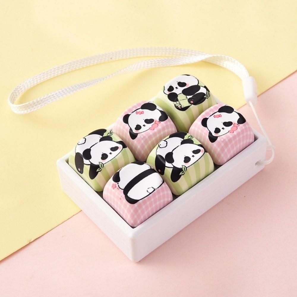 Cartoon Animals Keycap Fidget Keychain Sensory Clicky Button Keyboard Button Clicker  Christmas