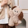 Cartoon Dog Crossbody Bag Puppy Animal Backpack Kawaii Plush Shoulder Bag  Outdoor