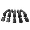5 Sets Buitendeurhandgreep Zwart Comfortabele Greep Precieze Pasvorm Duurzaam 15296933 voor H3 2006 tot 2010
