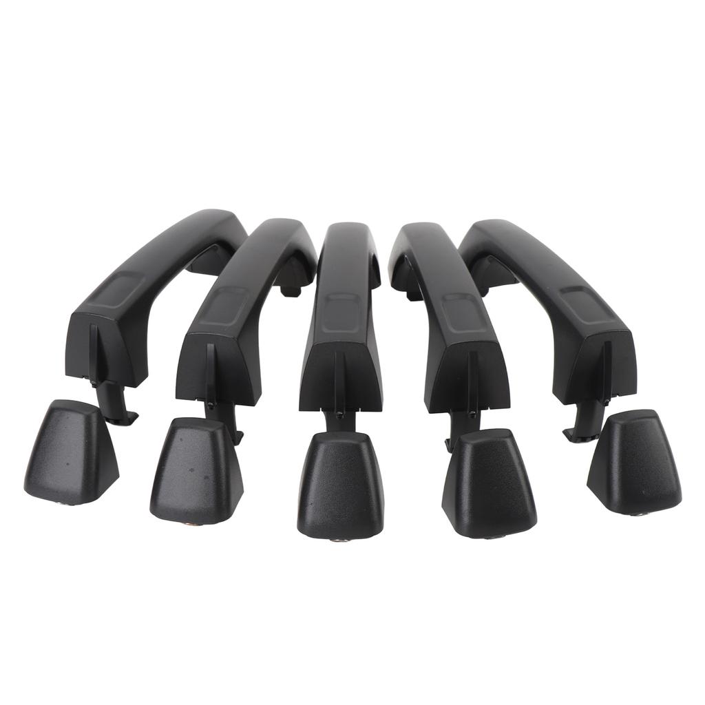 5 Sets Buitendeurhandgreep Zwart Comfortabele Greep Precieze Pasvorm Duurzaam 15296933 voor H3 2006 tot 2010