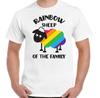 RAINBOW SHEEP LGBT Gay Pride LGBTQI Love Peace Equality of the Family Unisex T-shirt