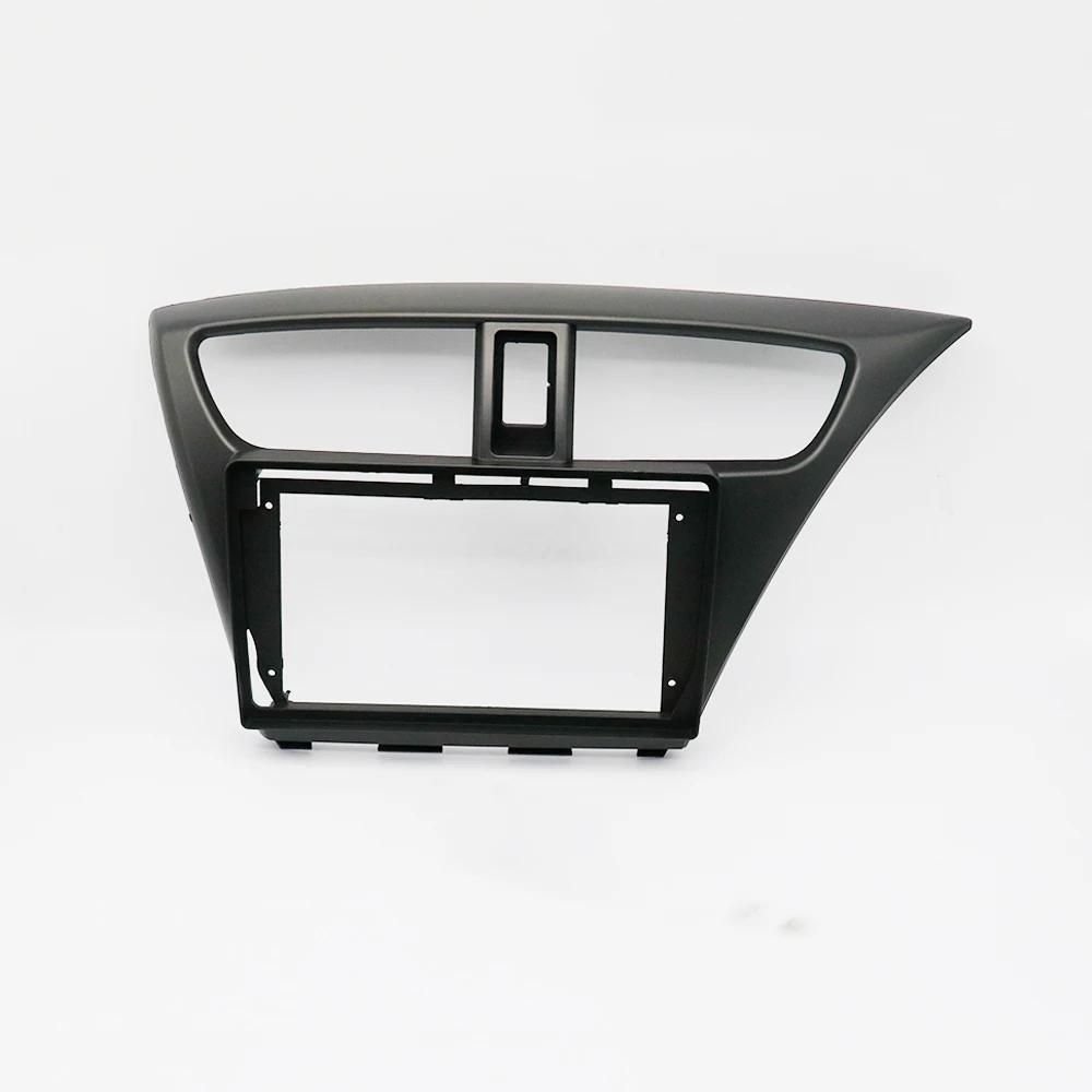 9 hüvelykes Honda Civic Hatchback 2012 Autókeret Fascia Adapter Canbus Doboz Android Rádió Műszerfal Beépítő Panel Készlet