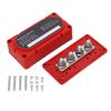 DC48V 300A Toitejaotusplokk M10x4 Klemm Kahe Realine Siiniriba Isolatsiooniriba 12–48V Autodele Veoautodele Matkaautodele Laevadele
