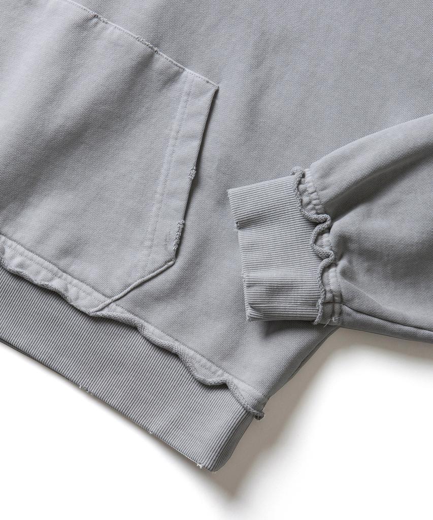 Vtg Crop Hoodie (Grey)