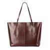 Vintage Cowhide Large Bag, Women's Bag, New Tote Bag, Large Capacity Women's Leather Versatile Commuting Shoulder Bag