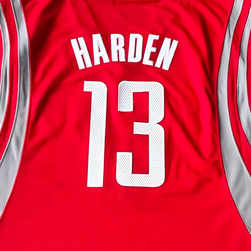 adidas NBA Harden Rockets 13 Jersey Sleeveless Basketball Tank Top Unisex Tops 7912A-3RD-K92072