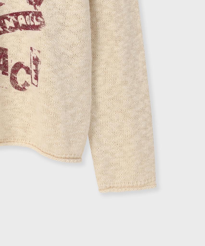 FALLETT Rock Band Knit Ivory