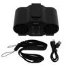5000mAh Portable Waist Fan USB Rechargeable Multifunctional Hanging Neck Clip Fan for Outdoor Summer