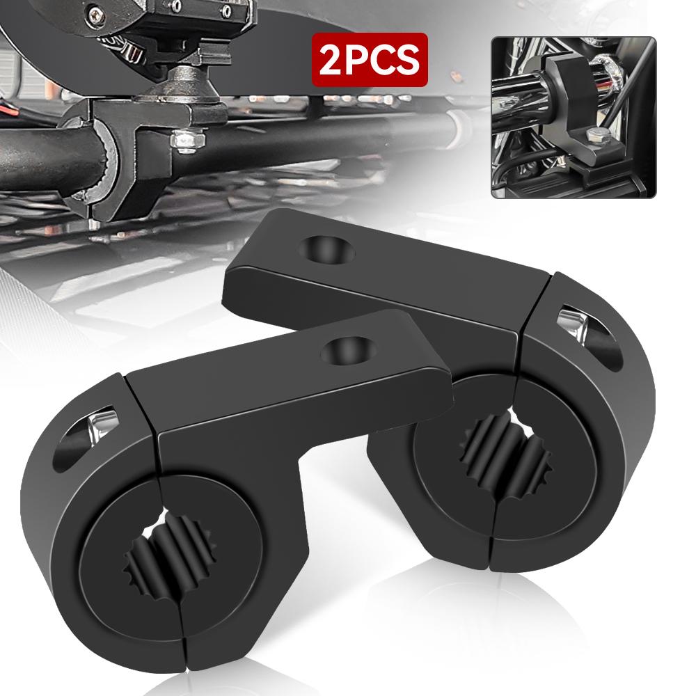 Motorbike Headlight Holder Support Adjustable 25mm-32mm Car Work Light Holder Motorcycle Headlight Spotlight Mount Bracket