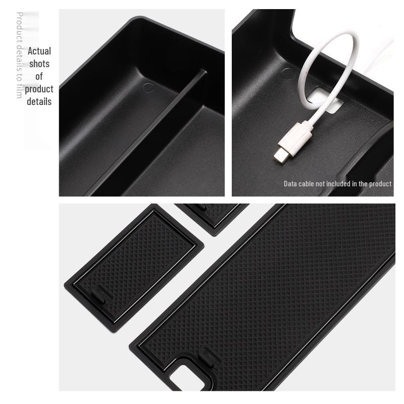 Boîte de Rangement d'Accoudoir Xpeng P7i – Organisateur de Console de Voiture & Accessoire d'Intérieur