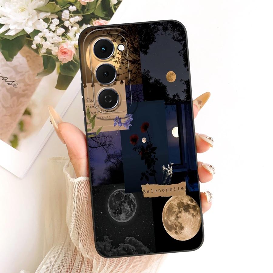 Pour Tecno Spark 40 Pro Plus Coque Fleur de Mode Silicone Souple Housse de Protection Lentille Pour Tecno Spark 40Pro 40C Spark 40Pro+ Coque
