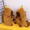 Capybara Plüsch Rucksack Kawaii Mode Plüsch Puppe Fell Tasche Kinder Tasche Schulter Tasche Mini Rucksack Taschen Geschenke Für Freundin