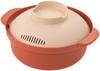 Yoshikawa Microwave Pot Microwave Cooking Studio with Easy Recipes Made In Japan Single Person Small Lightweight Microwave Cooking Pot Microwave Pot