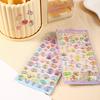 Aranyos 3D Pufi Matricák Kawaii Műgyanta Állat Rajzfilm Matrica Apró DIY Matricák Scrapbookokhoz Laptopokhoz Vizespalackokhoz