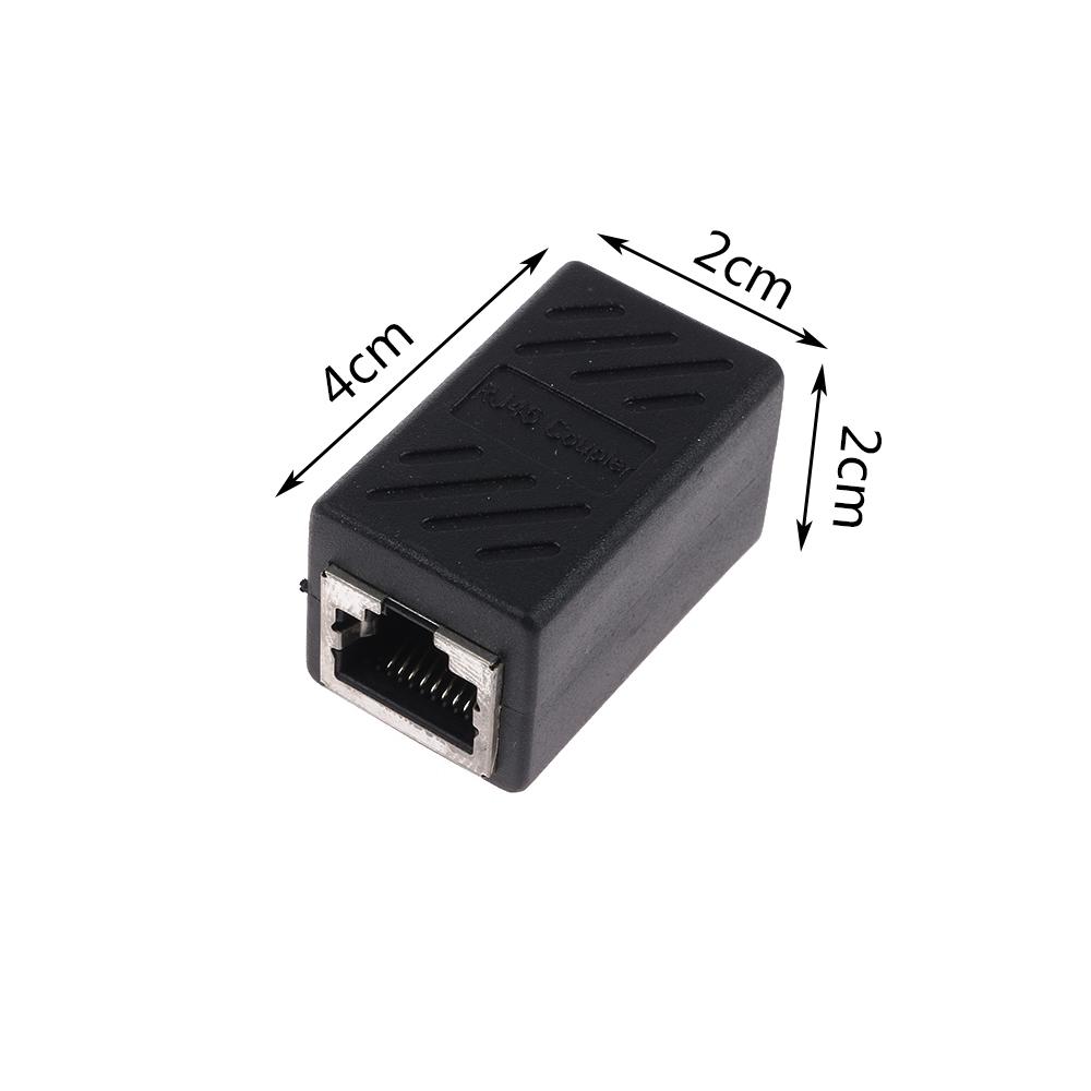 Professional Ethernet Connector LAN Adapter RJ45 Converter Network Cable Coupler Extender