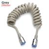 Line Style Anti-wrap Spring Shower Hose Water Plumbing Toilet Bidet Bath Sprayer Connect Pipe