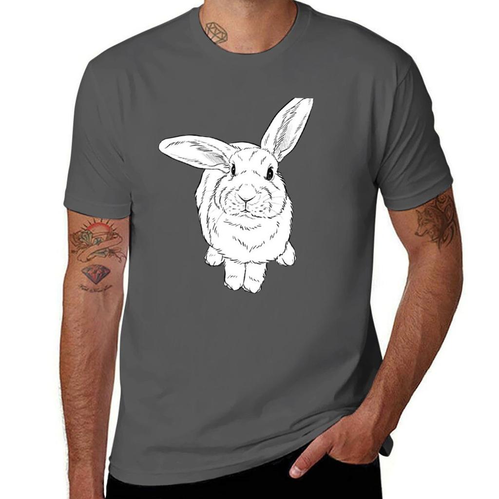 Wonky Rabbit TShirt Stylish Graphic Short Sleeve Top