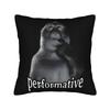 Flirty Monkey Pillowcase Double-Sided Printing Polyester Cushion Cover Decorations Pillow Case Cover Home Zipper 45*45Cm