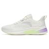 Elastic Rubber Non-Slip Wear-Resistant Low-Top Running Shoes Women Sneaker Ivory Silver 122325542-1