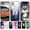 Für Realme C21 Hülle Silikon Rückseite Für OPPO RealmeC21 C 21 Handyhüllen 6.5"; Hülle RMX3201 Bumper Capa Etui Weiche schwarze TPU-Hülle
