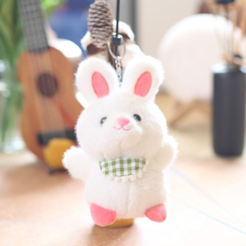 Entzückender Mini-Plüschbär Schlüsselanhänger-Puppe Aus Weichem Material Als Trendiger Taschenanhänger