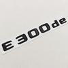 New 3D ABS Chrome Black Car Styling Logo E300e E300de Badge Rear Trunk Emblem Sticker Decals For Mercedes Benz E300e E300de W214