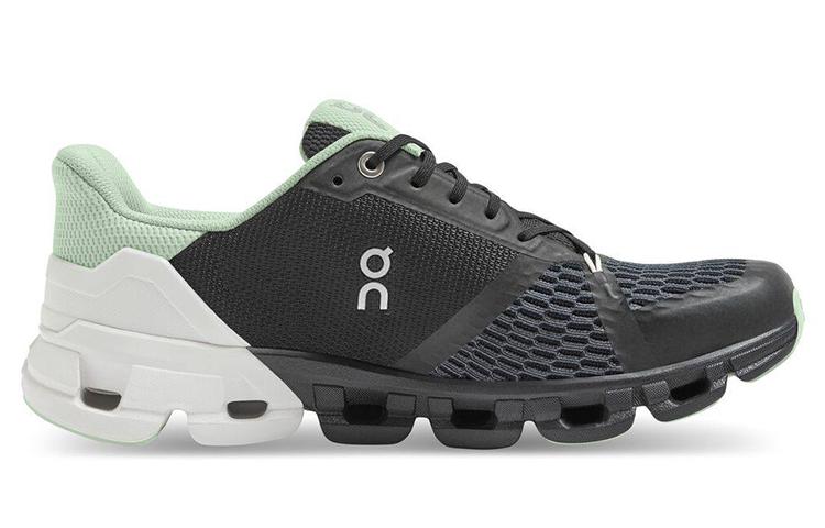 On Women's Cloudflyer 'Black White' 21.99627
